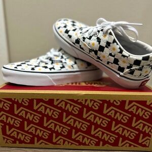 Vans - Doheny - Flower Checkerboard Multi size 13 youth